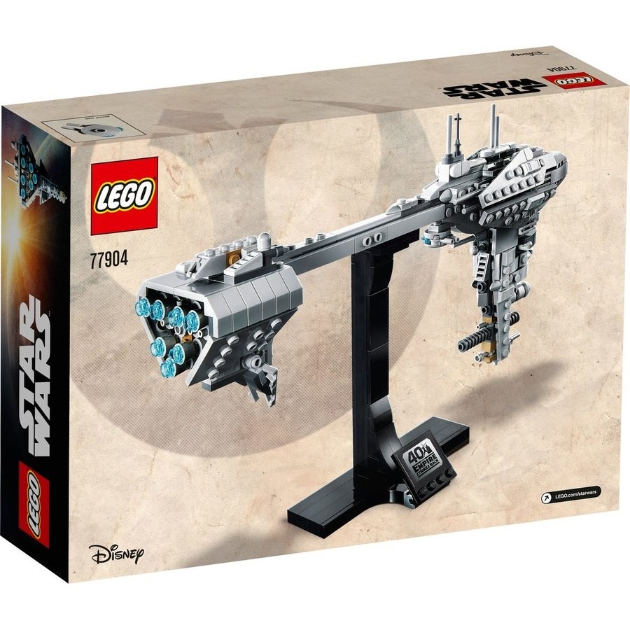 Two for One Sale - Lego Star Wars Nebulon-B Frigate - Reduced-Price Powwow:£32[lab10468ma]