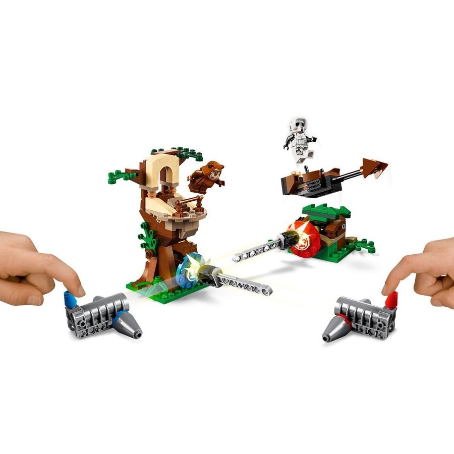 Summer Sale - Lego Star Wars Action Fight Endor Assault - Spree-Tastic Savings:£28[cob10478li]