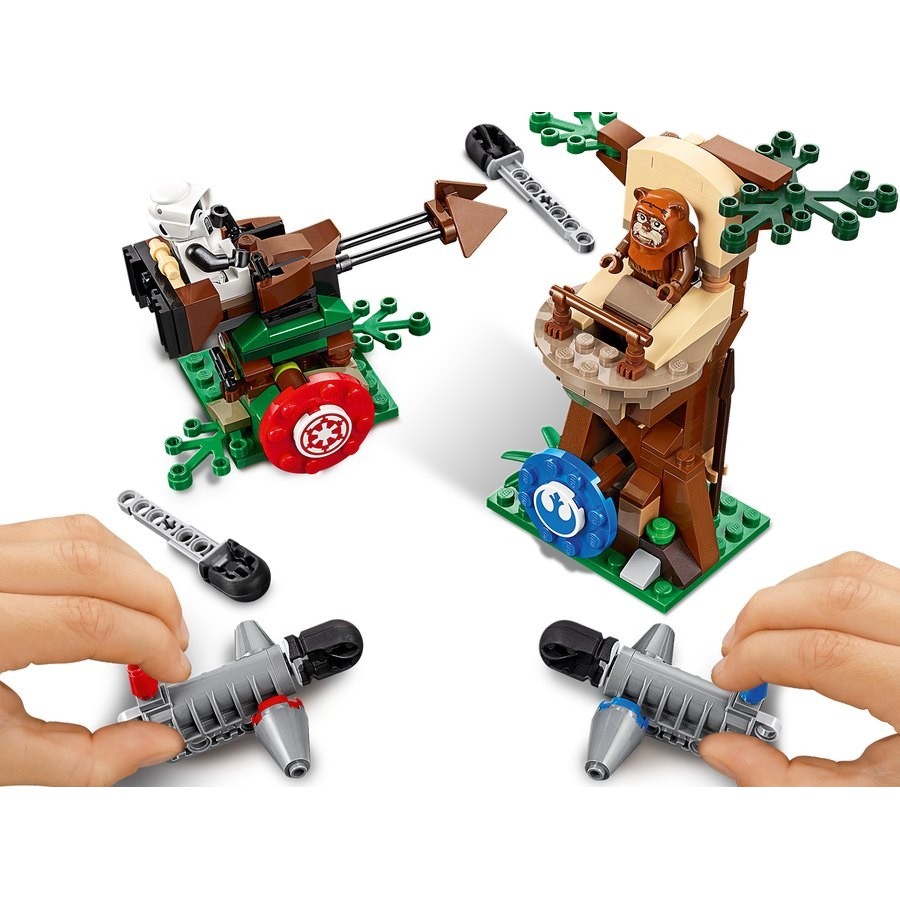 Online Sale - Lego Star Wars Action Fight Endor Attack - Hot Buy:£28[lab10478ma]