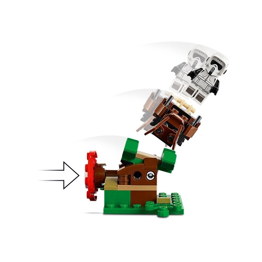 Summer Sale - Lego Star Wars Action Fight Endor Assault - Spree-Tastic Savings:£28[cob10478li]
