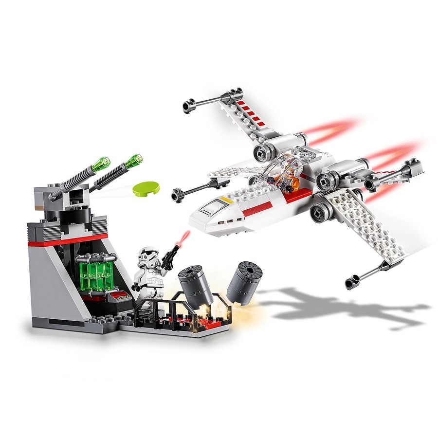 60% Off - Lego Star Wars X-Wing Starfighter Trench Operate - New Year's Savings Spectacular:£28