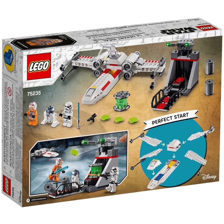 Flea Market Sale - Lego Star Wars X-Wing Starfighter Trough Run - Blowout Bash:£29