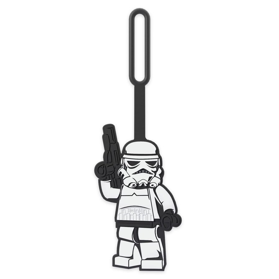 Online Sale - Lego Star Wars Stormtrooper Bag Tag - Curbside Pickup Crazy Deal-O-Rama:£6