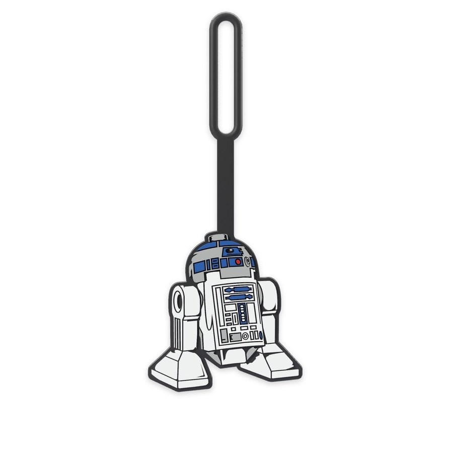 Curbside Pickup Sale - Lego Star Wars R2-D2 Bag Tag - Spring Sale Spree-Tacular:£6