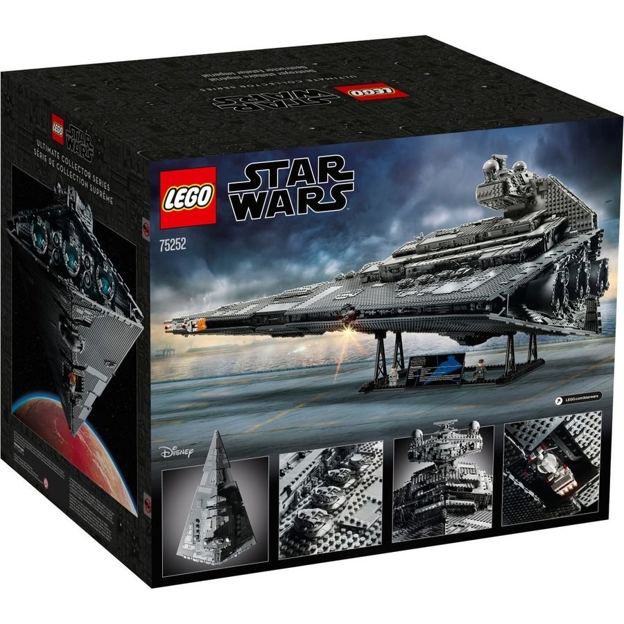 Lowest Price Guaranteed - Lego Star Wars Imperial Celebrity Destroyer - One-Day:£88[lib10497nk]
