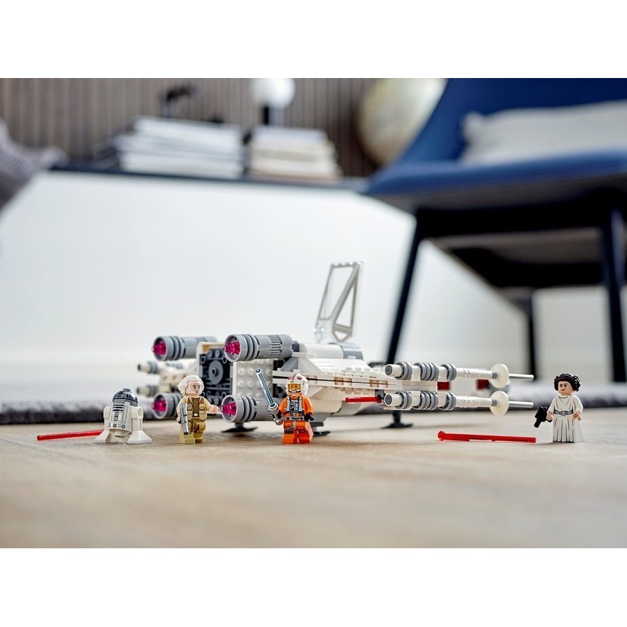 Half-Price - Lego Star Wars Luke Skywalker'S X-Wing Fighter - Internet Inventory Blowout:£42[lab10499ma]