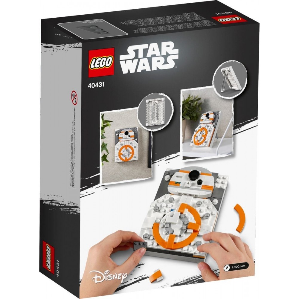 Father's Day Sale - Lego Star Wars Block Sketches Bb-8 - Liquidation Luau:£17