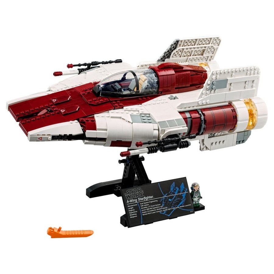 December Cyber Monday Sale - Lego Star Wars A-Wing Starfighter - New Year's Savings Spectacular:£83[lib10506nk]