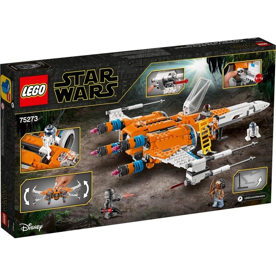 Everything Must Go Sale - Lego Star Wars Poe Dameron'S X-Wing Competitor - One-Day:£66