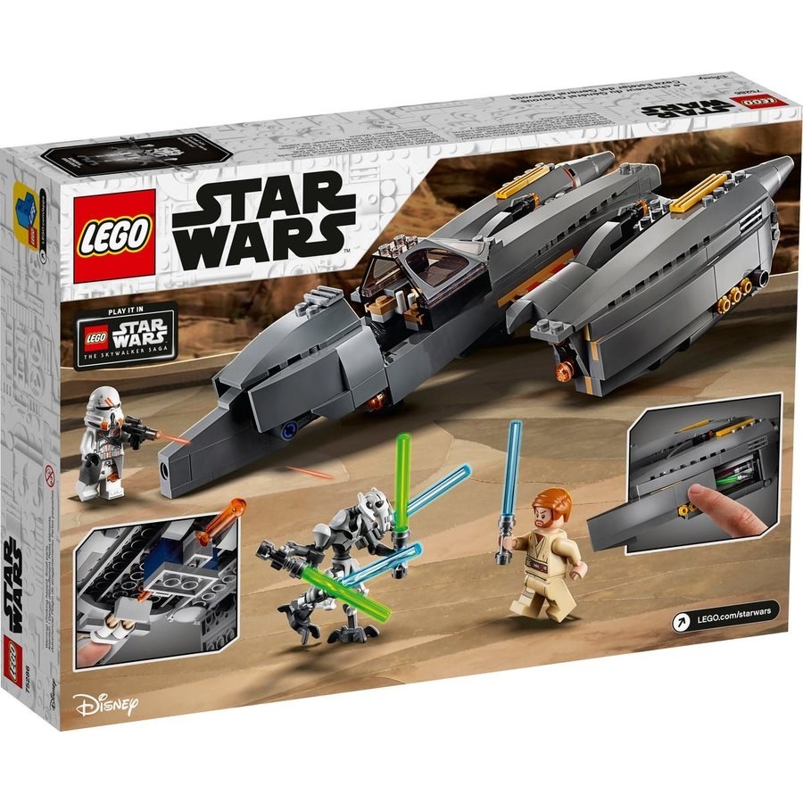 Valentine's Day Sale - Lego Star Wars General Grievous'S Starfighter - Click and Collect Cash Cow:£56[jcb10513ba]