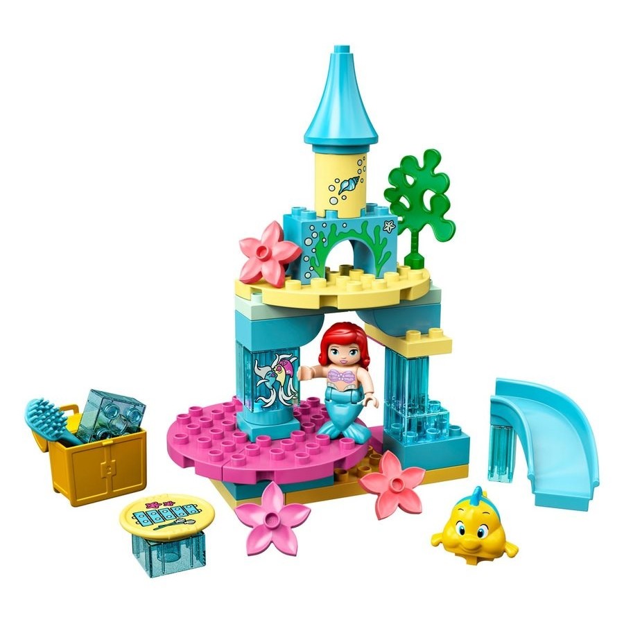 Labor Day Sale - Lego Duplo Ariel'S Undersea Fortress - Women's Day Wow-za:£30[chb10521ar]