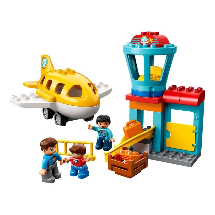 Fire Sale - Lego Duplo Flight Terminal - Summer Savings Shindig:£23[cob10527li]