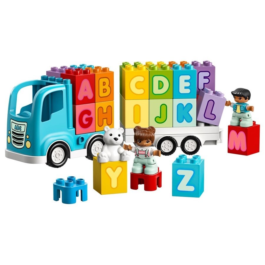Everything Must Go Sale - Lego Duplo Alphabet Truck - Crazy Deal-O-Rama:£24