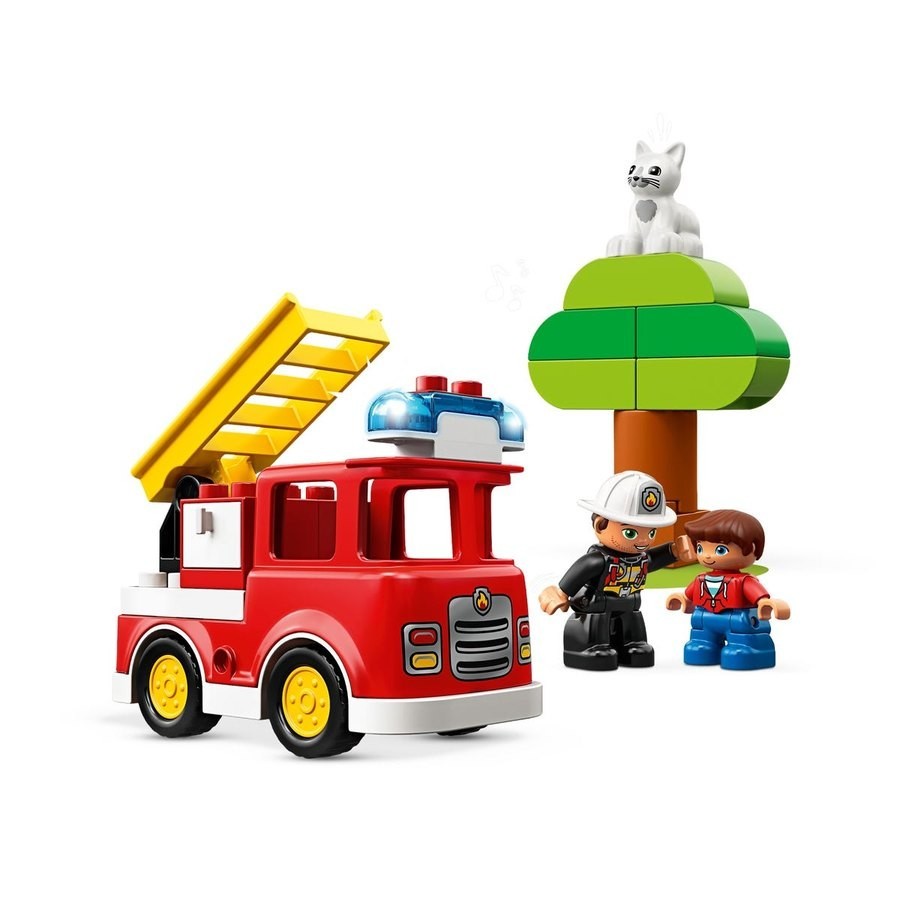 Holiday Sale - Lego Duplo Fire Truck - Virtual Value-Packed Variety Show:£19[lib10531nk]