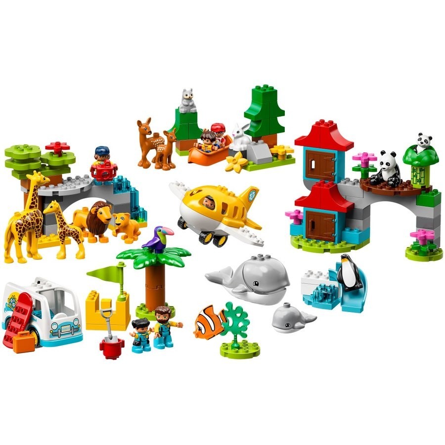 Cyber Monday Sale - Lego Duplo Globe Animals - Thanksgiving Throwdown:£75[alb10543co]