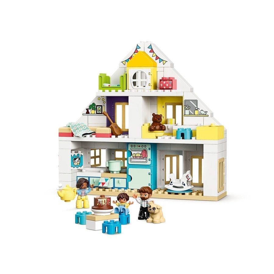 Labor Day Sale - Lego Duplo Modular Playhouse - Cash Cow:£48[lab10546ma]