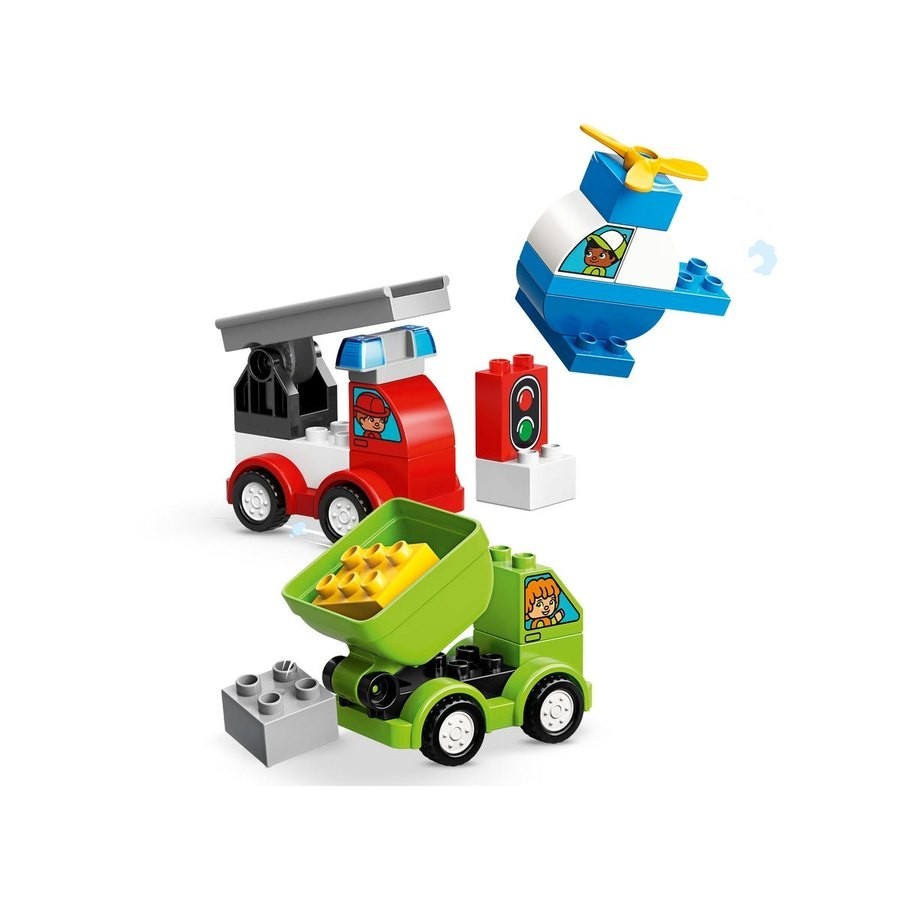 Click and Collect Sale - Lego Duplo My First Vehicle Creations - Unbelievable Savings Extravaganza:£19[cob10550li]