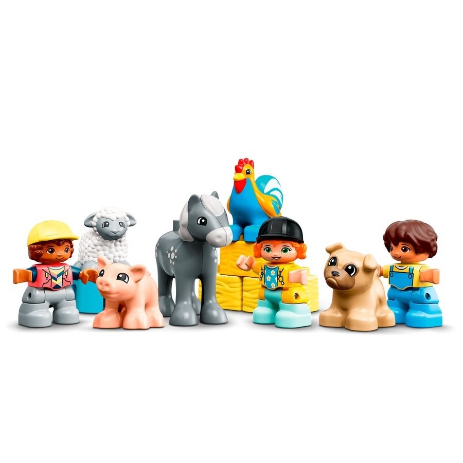 Two for One - Lego Duplo Barntractor & Farm Pet Care - Black Friday Frenzy:£47[lib10561nk]