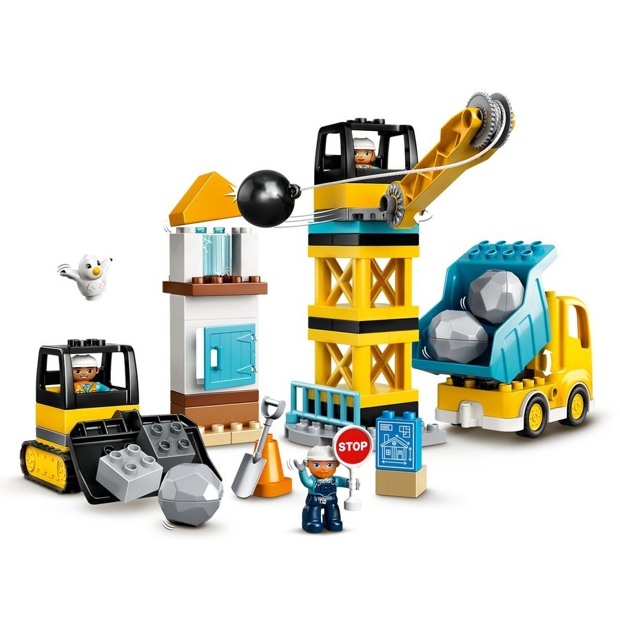 Lego Duplo Destroying Round Demolition