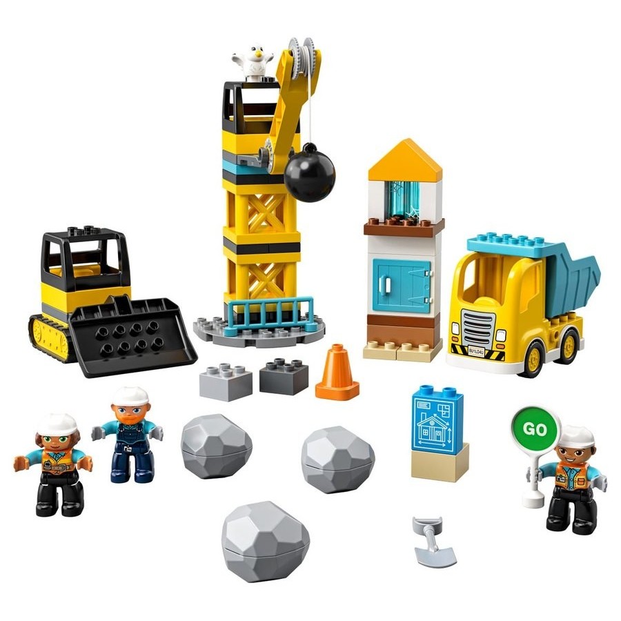 February Love Sale - Lego Duplo Destroying Ball Leveling - Off:£48[neb10567ca]