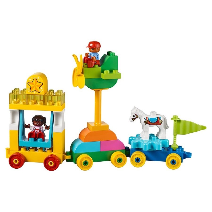 Mother's Day Sale - Lego Duplo Heavy Steam Playground - End-of-Year Extravaganza:£84