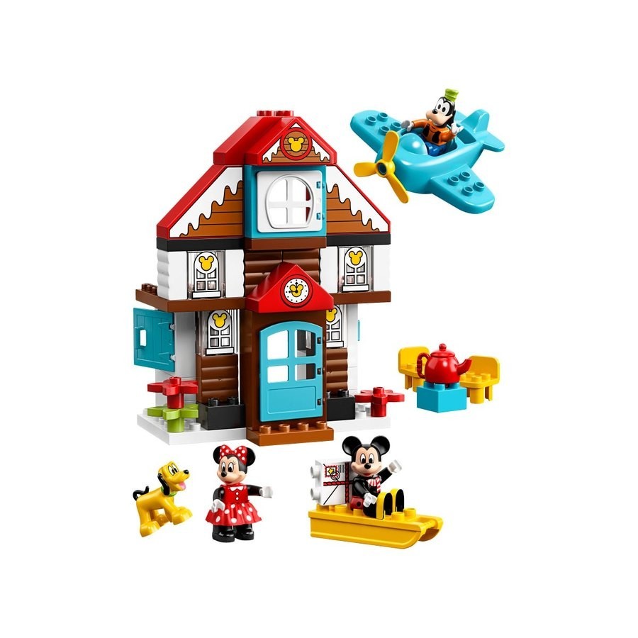 Holiday Gift Sale - Lego Duplo Mickey'S Vacation House - Steal:£41[cab10572jo]