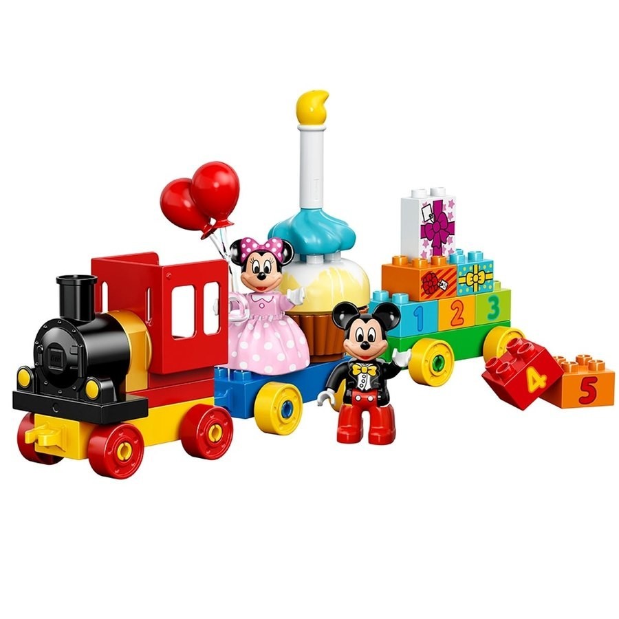 Sale - Lego Duplo Mickey & Minnie Birthday Party Parade - E-commerce End-of-Season Sale-A-Thon:£25[jcb10575ba]