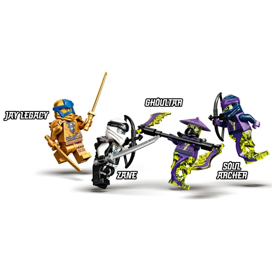 January Clearance Sale - Lego Ninjago Zane'S Titan Mech Fight - Give-Away Jubilee:£47[chb10584ar]