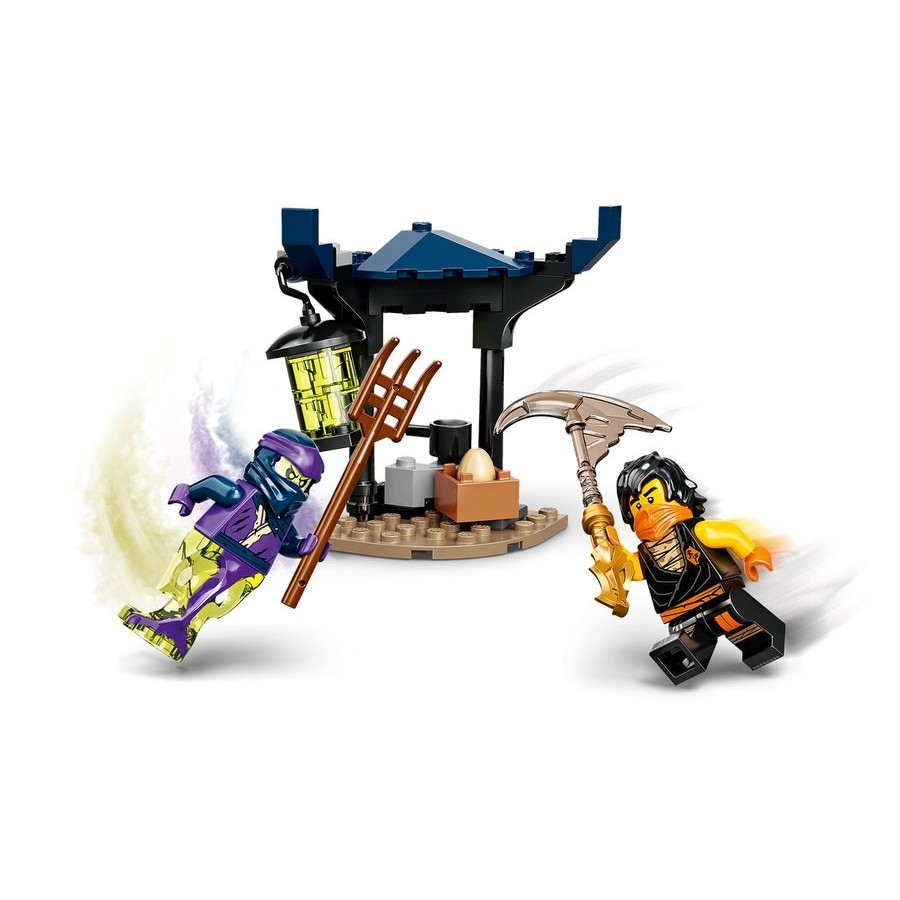 Lego Ninjago Impressive War Prepare - Cole Vs. Ghost Soldier