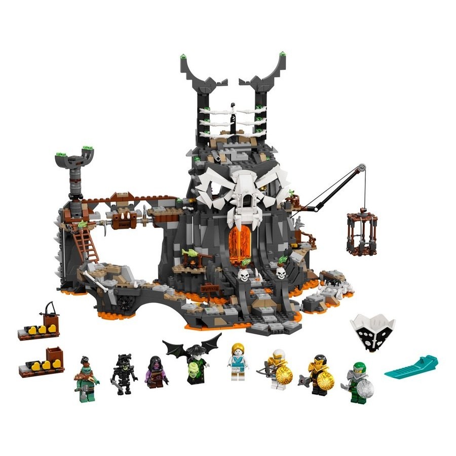 Lowest Price Guaranteed - Lego Ninjago Skull Sorcerer'S Dungeons - Digital Doorbuster Derby:£76[lab10595ma]