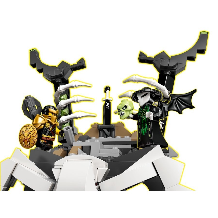 Labor Day Sale - Lego Ninjago Brain Sorcerer'S Dungeons - Click and Collect Cash Cow:£72