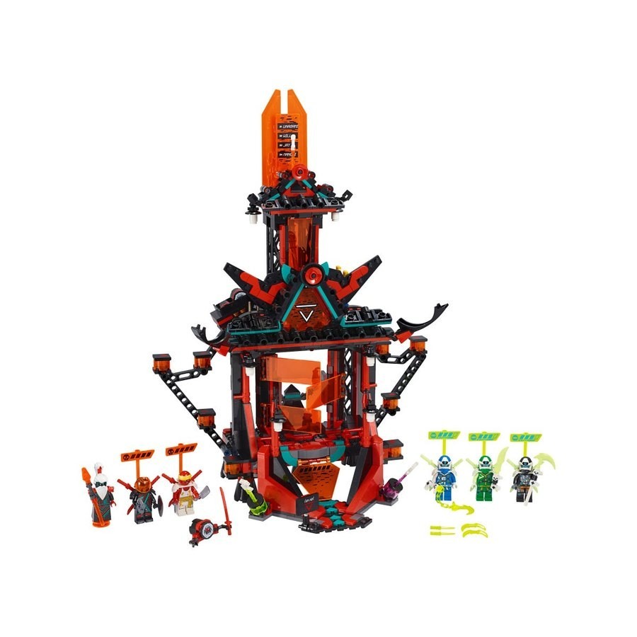 Free Gift with Purchase - Lego Ninjago Empire Temple Of Madness - Markdown Mardi Gras:£57