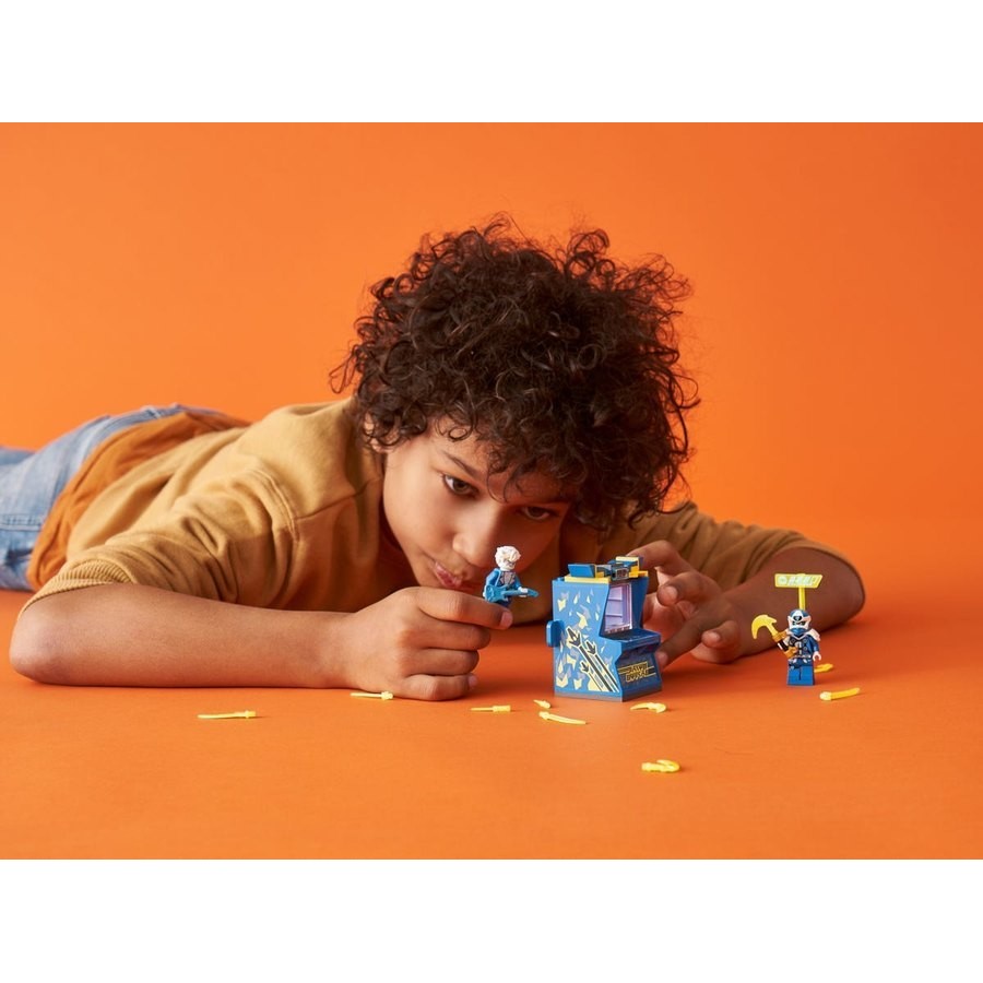 Year-End Clearance Sale - Lego Ninjago Jay Character - Arcade Skin - Summer Savings Shindig:£9[neb10602ca]