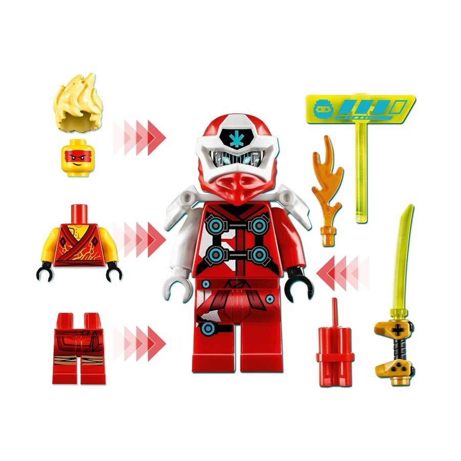 Flash Sale - Lego Ninjago Kai Character - Arcade Capsule - Anniversary Sale-A-Bration:£9