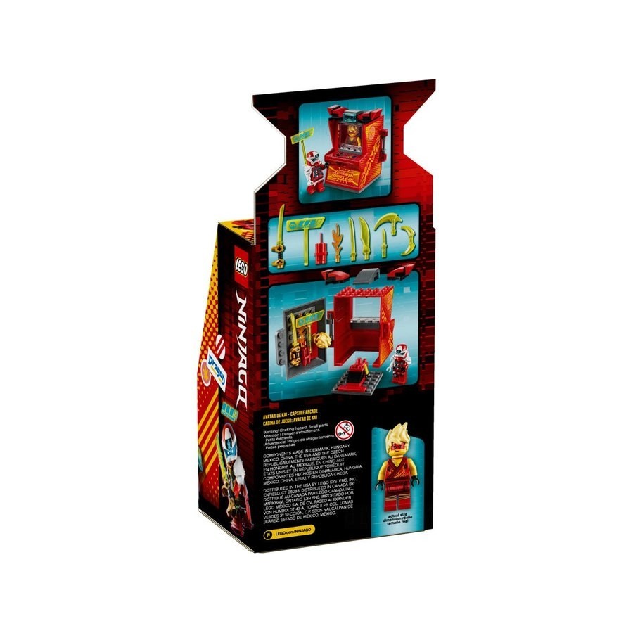 Up to 90% Off - Lego Ninjago Kai Avatar - Gallery Sheathing - Mid-Season:£9[cob10603li]