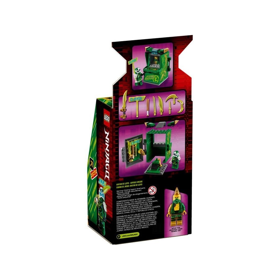 Lego Ninjago Lloyd Character - Arcade Husk