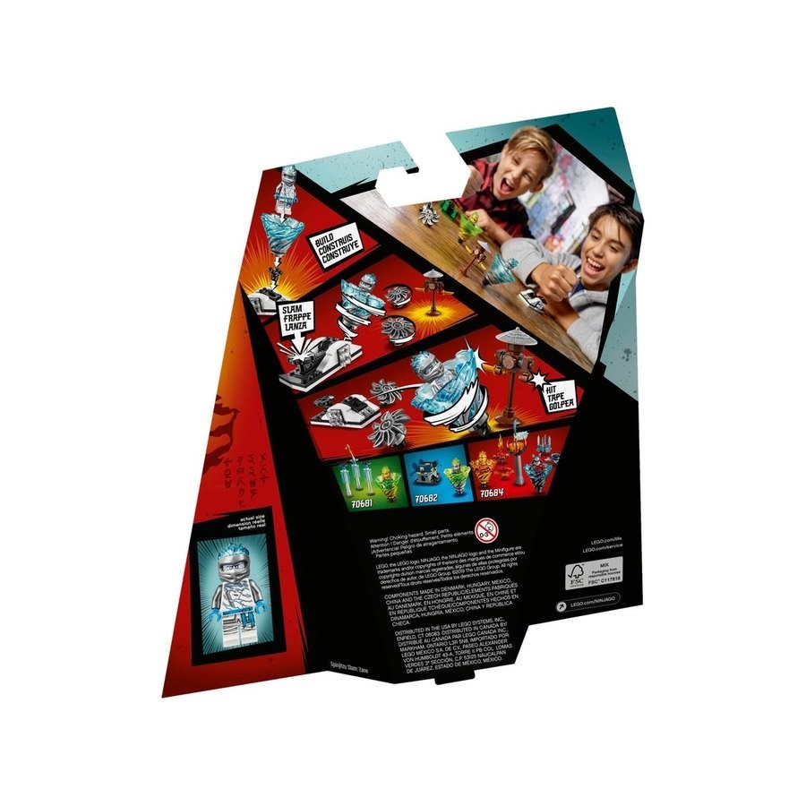 Independence Day Sale - Lego Ninjago Spinjitzu Slam - Zane - Online Outlet X-travaganza:£9[lab10607ma]