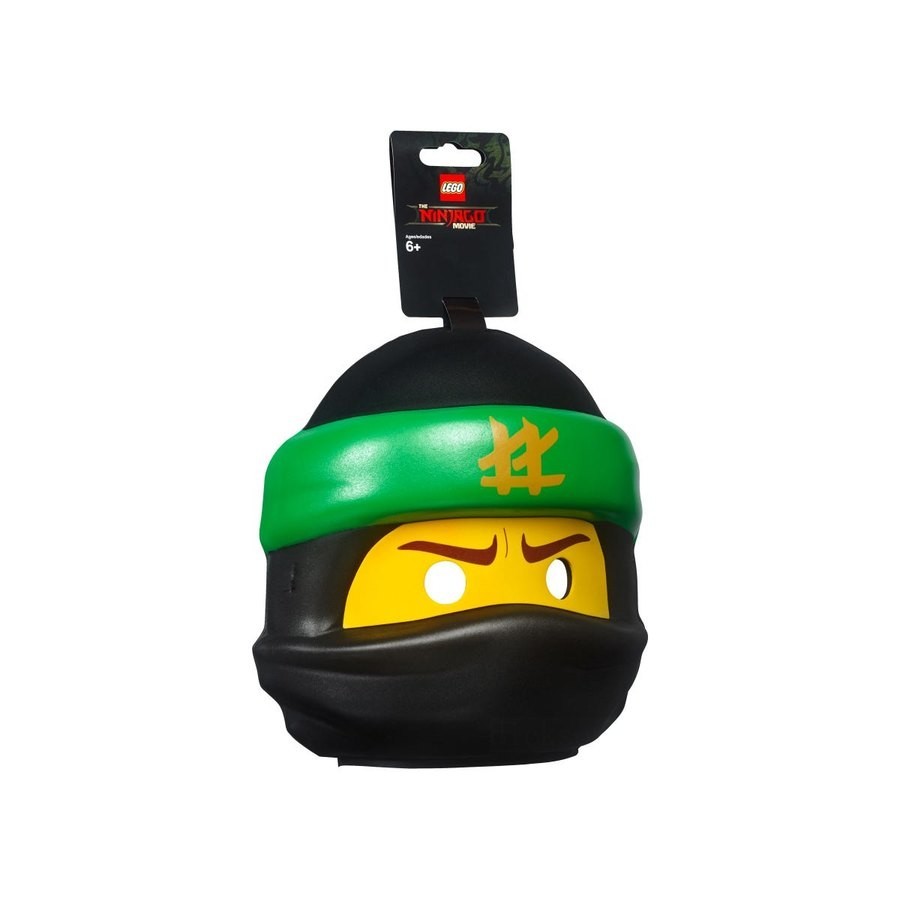 Liquidation Sale - Lego Ninjago Lloyd Face Mask - Get-Together Gathering:£7[neb10611ca]