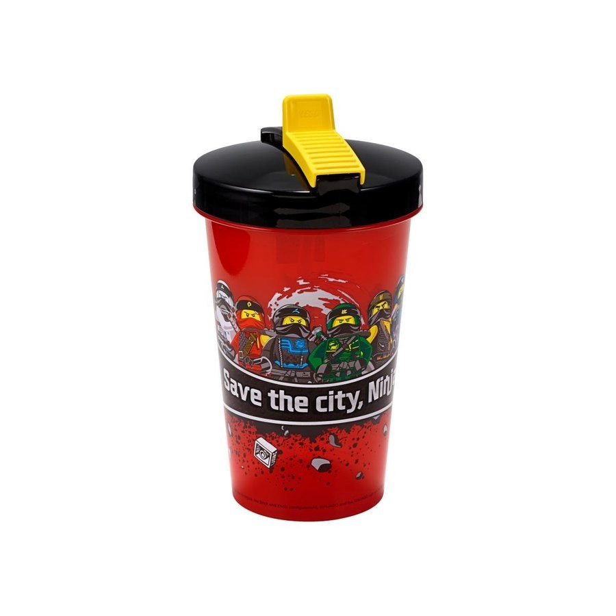 Price Cut - Lego Ninjago Tumbler Along With Straw - Two-for-One Tuesday:£7