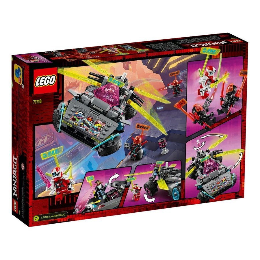Free Shipping - Lego Ninjago Ninja Tuner Cars And Truck - Markdown Mardi Gras:£33[lab10617ma]