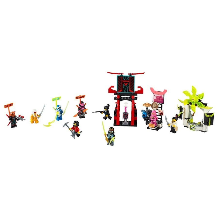 Flea Market Sale - Lego Ninjago Player'S Market - Markdown Mardi Gras:£29[sib10618te]