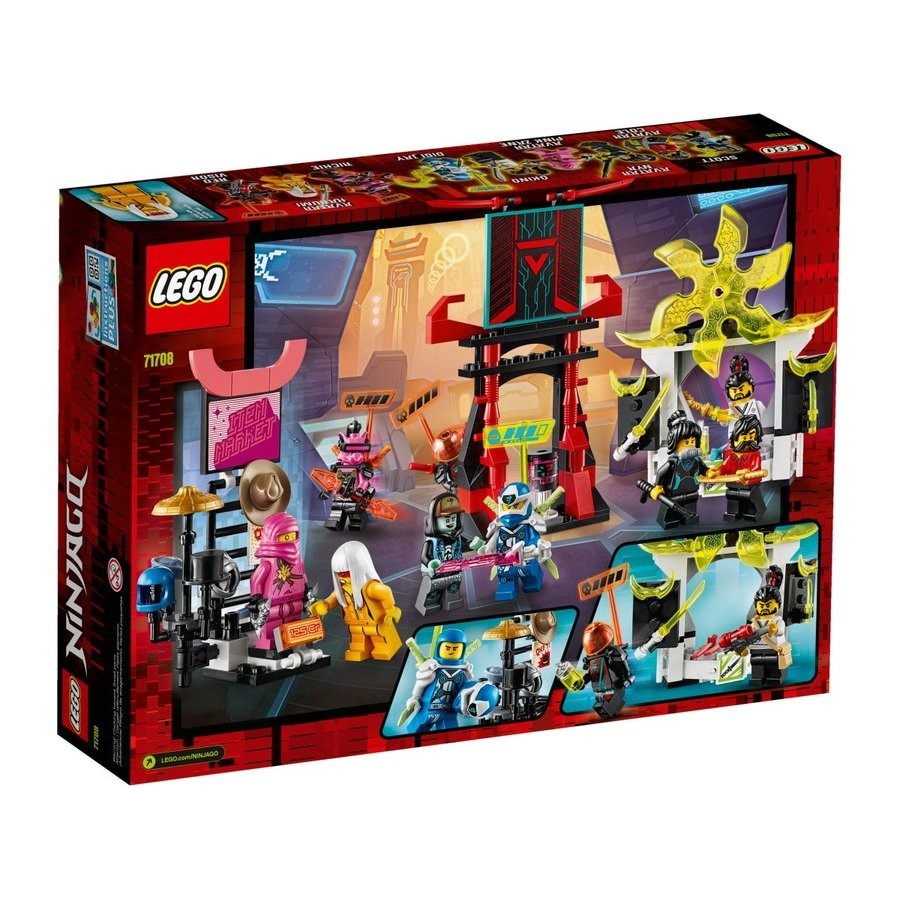 Half-Price - Lego Ninjago Gamer'S Market - Curbside Pickup Crazy Deal-O-Rama:£29[cob10618li]