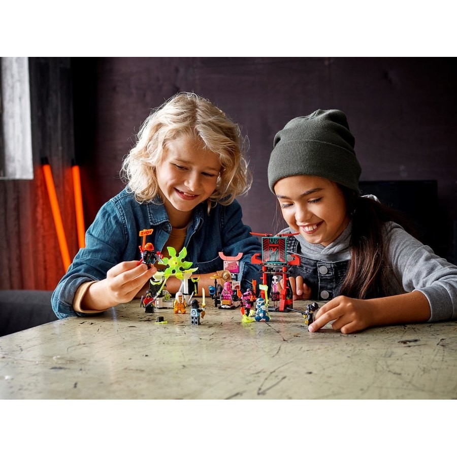Flea Market Sale - Lego Ninjago Player'S Market - Markdown Mardi Gras:£29[sib10618te]