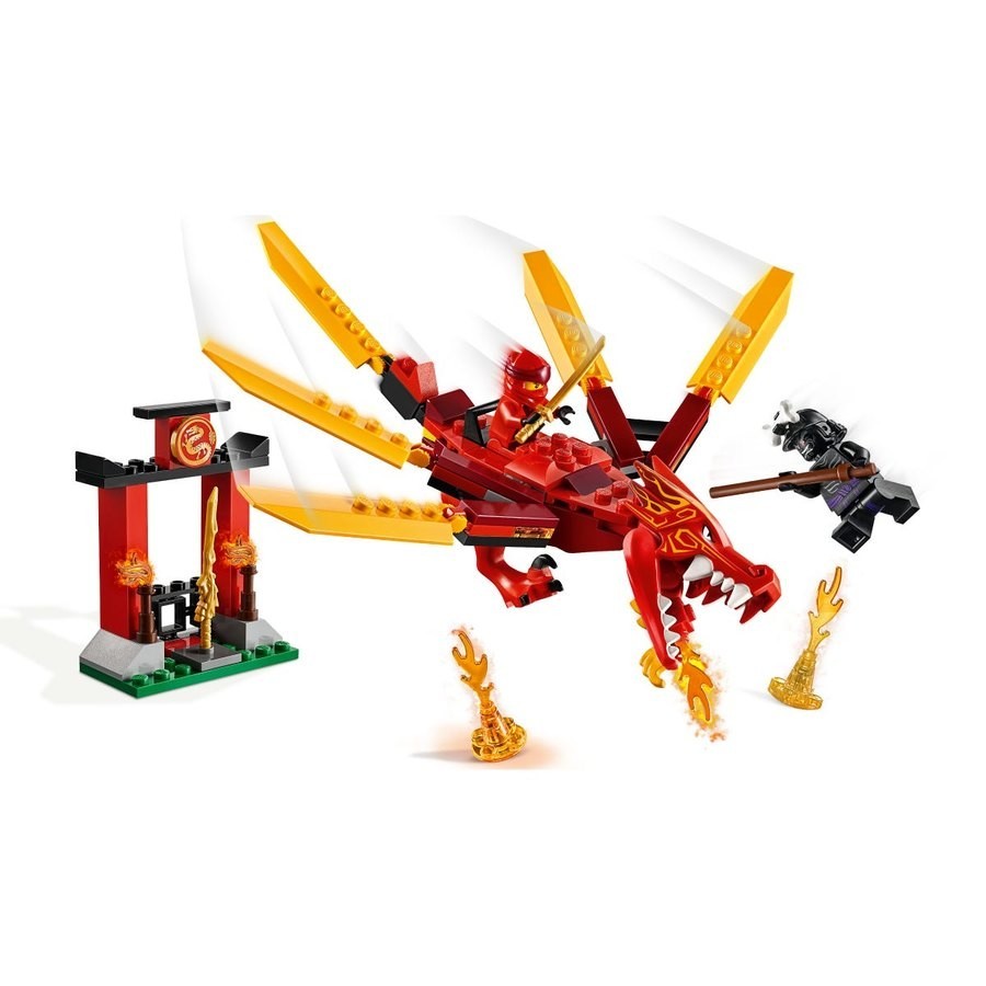 Summer Sale - Lego Ninjago Kai'S Fire Dragon - Give-Away Jubilee:£18[lab10622ma]
