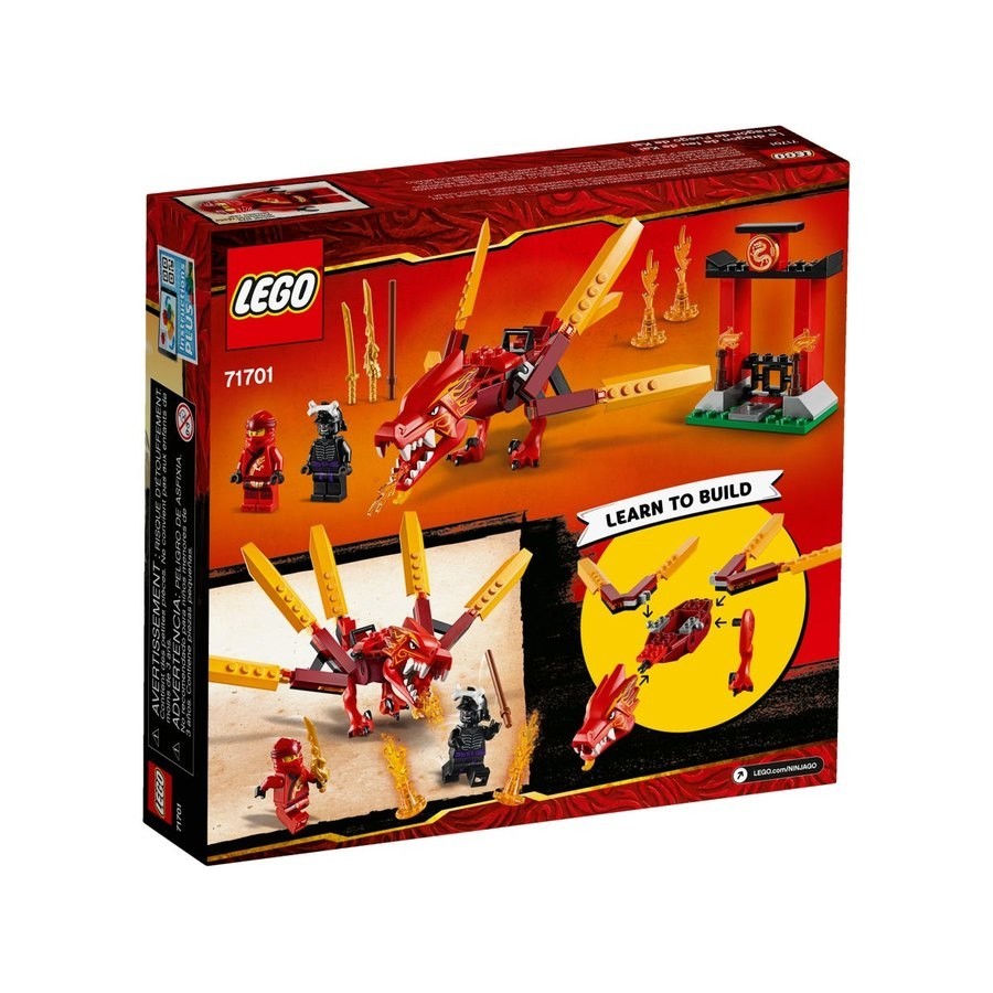 Going Out of Business Sale - Lego Ninjago Kai'S Fire Monster - Deal:£19[neb10622ca]