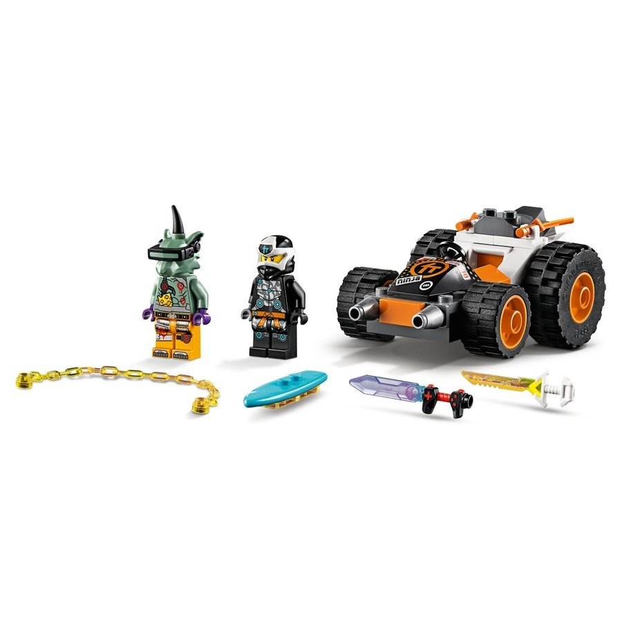 Last-Minute Gift Sale - Lego Ninjago Cole'S Speeder Cars and truck - Surprise:£9