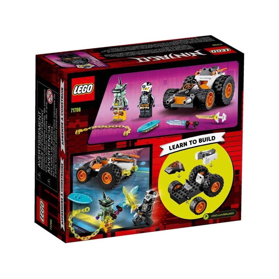 January Clearance Sale - Lego Ninjago Cole'S Speeder Vehicle - Halloween Half-Price Hootenanny:£9[cob10625li]