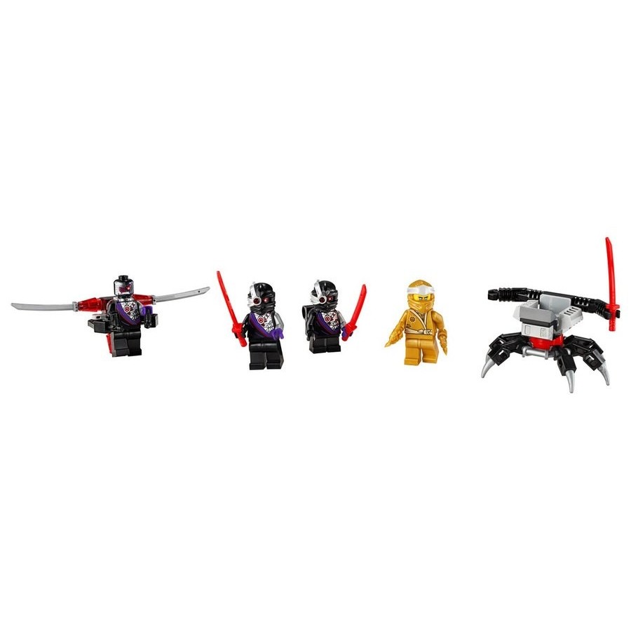 Fire Sale - Lego Ninjago Golden Zane Mf Acc. Specify - Crazy Deal-O-Rama:£10