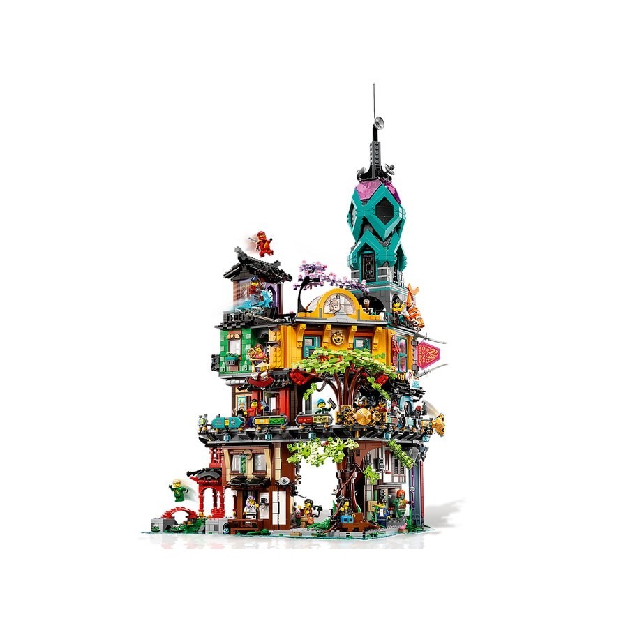 Exclusive Offer - Lego Ninjago Area Gardens - Off-the-Charts Occasion:£90