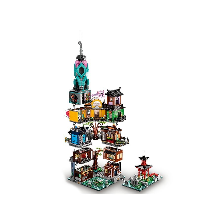 New Year's Sale - Lego Ninjago Area Gardens - Reduced-Price Powwow:£86